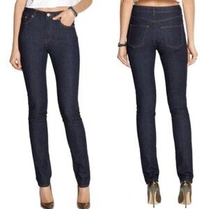 Acne Studios Pin Raw Reform Slim Skinny Jeans Dark Wash Stretch Size 29